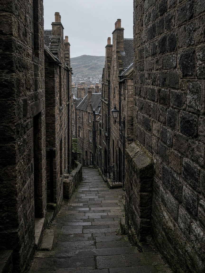 Location, close with stone steps